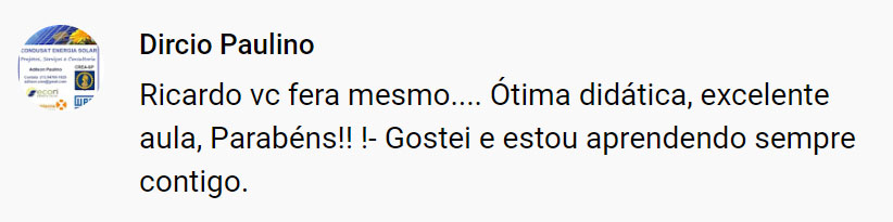 Depoimento Dircio Paulino