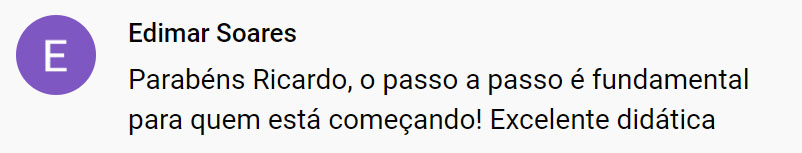 Depoimento Edimar Soares