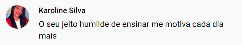 Depoimento Karoline Silva