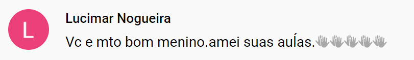 Depoimento Lucimar Nogueira