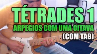 19 05 28 Tétrades 1 Arpegios Com Uma Oitava (Com TAB) Ricardo Caldas site