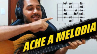 Ache a Melodia da Música Usando a Escala s