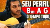 Como tocar Seu Perfil (Música fácil com 1 sequência) s