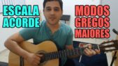 Escala e Acordes Modos Gregos Maiores (Introdução) Ricardo Caldas