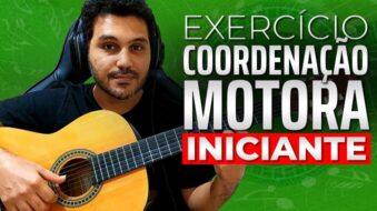 Exercicio de Violão para Iniciante de Coordenação Motora usando Todas as Casas s