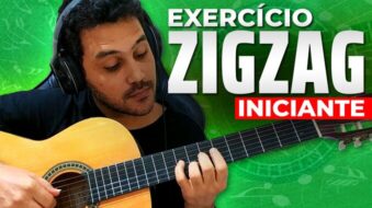 Exercício em ZigZag para Iniciantes no Violão s