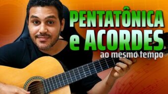 MELODIAS entre um ACORDE e outro usando PENTATÔNICA s