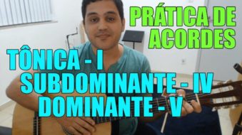 Prática de Acordes (Tônica I, Subdominante IV e Dominante V) Ricardo Caldas SITE