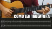 como lê tablatura como ler tablatura violão guitarra ricardo caldas s